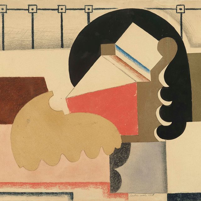 Auguste Herbin — Композиция в стиле кубизма