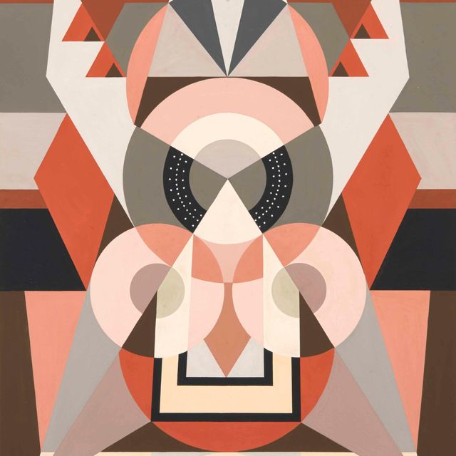 Auguste Herbin — Симметричная композиция