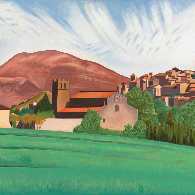 Auguste Herbin — Собор и церковь роше в Везон-ла-Ромене
