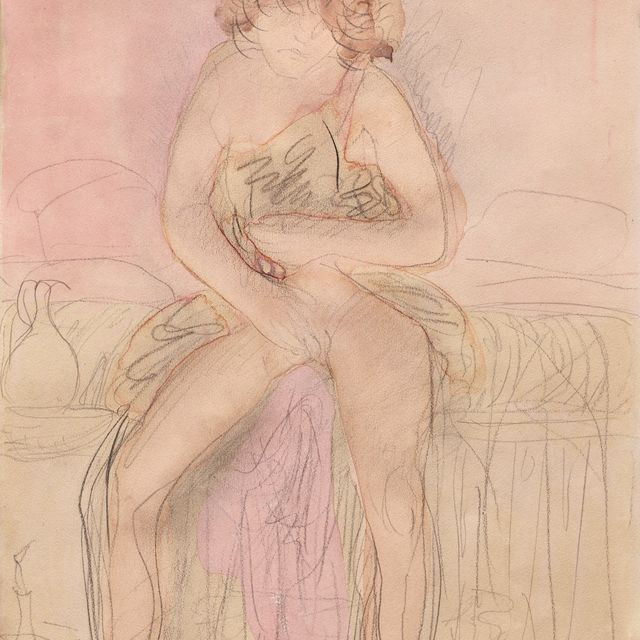 Auguste Rodin — Женский туалет без света, с графином и бужуаром (название "Женский туалет")