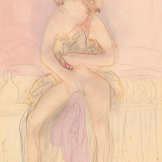 Auguste Rodin — Женский туалет а-ля