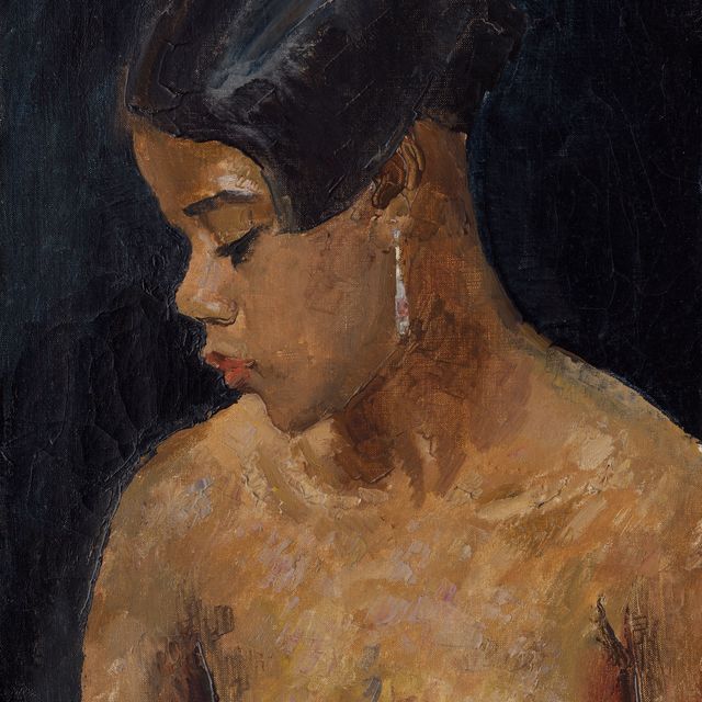 Augustus John — Портрет девушки