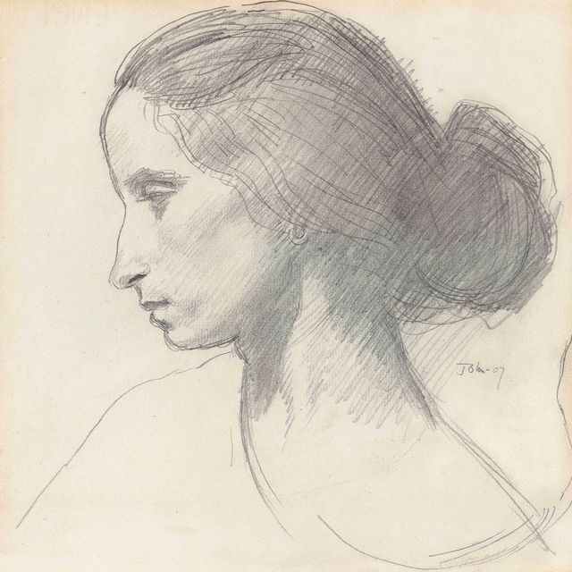 Augustus John — Портрет Дорелии