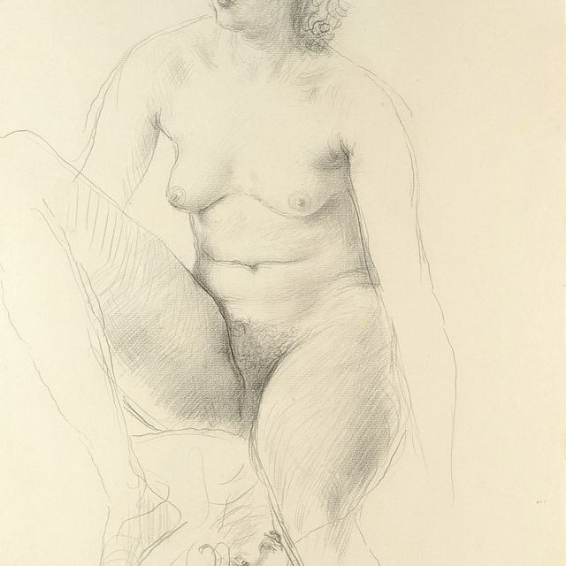 Augustus John — Обнаженная женщина