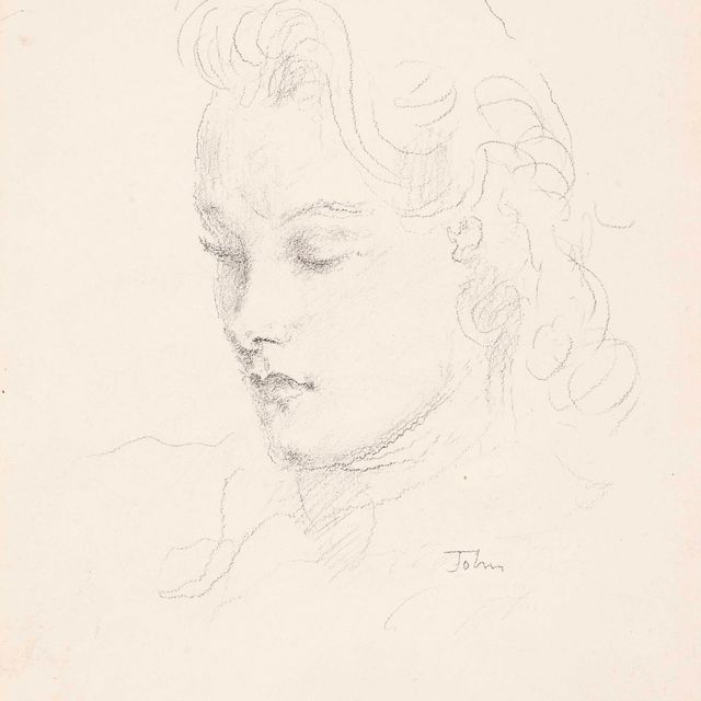 Augustus John — Мэвис