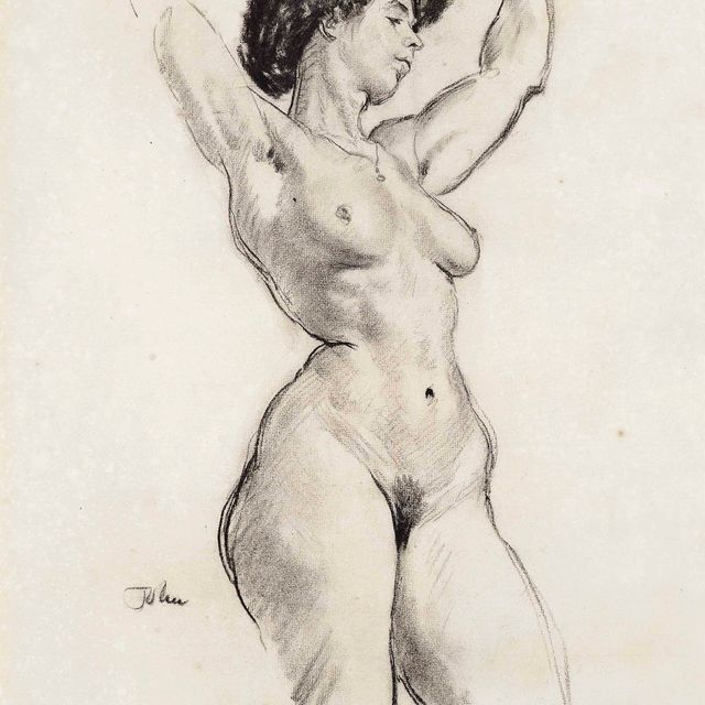 Augustus John — Обнаженная женщина