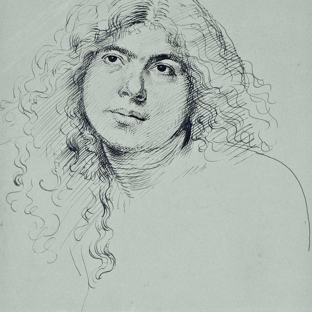 Augustus John — Голова молодой женщины