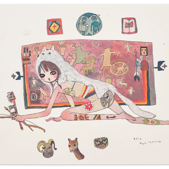 Aya Takano — Американский индеец (на охоте)