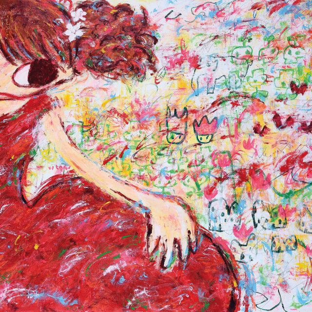 Ayako Rokkaku — Девушка в красном платье