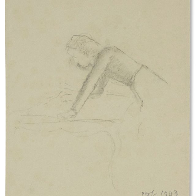 Balthus — Этюд для "Терпения"