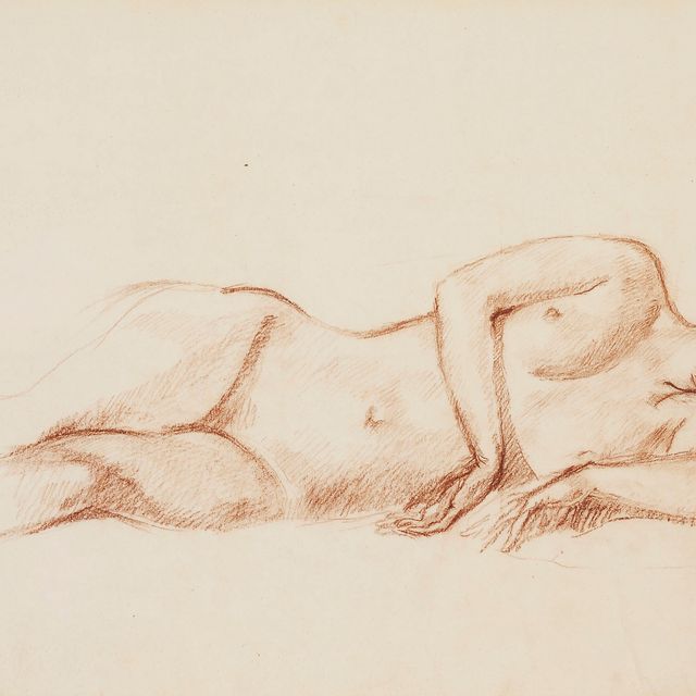 Balthus — Новая аллонгея женщины
