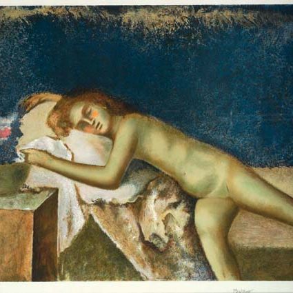 Balthus — Ну каше (см. Жан Клер, 2001, стр. 434)