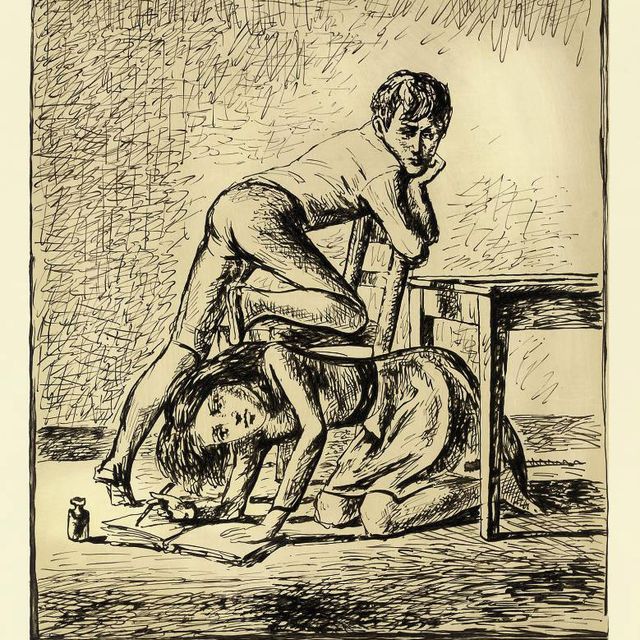 Balthus — Кэти из "Грозового перевала"