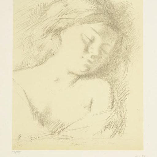 Balthus — Молодая девушка из Эндорми, из Десена