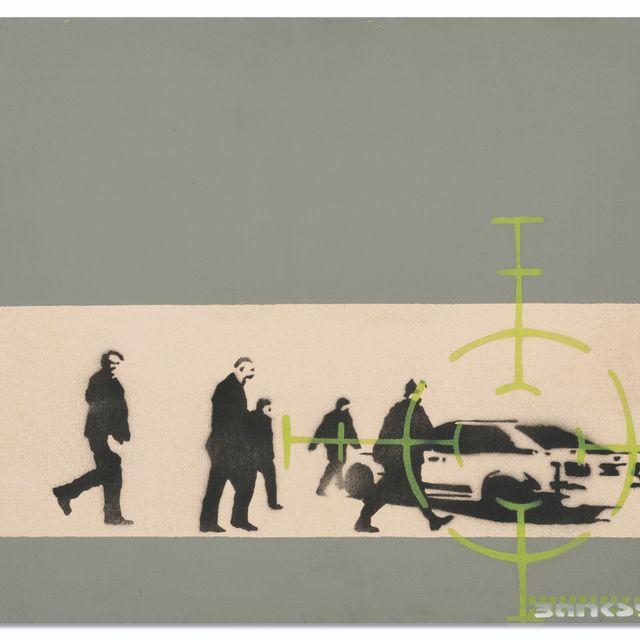 Banksy — Высокоточное бомбометание