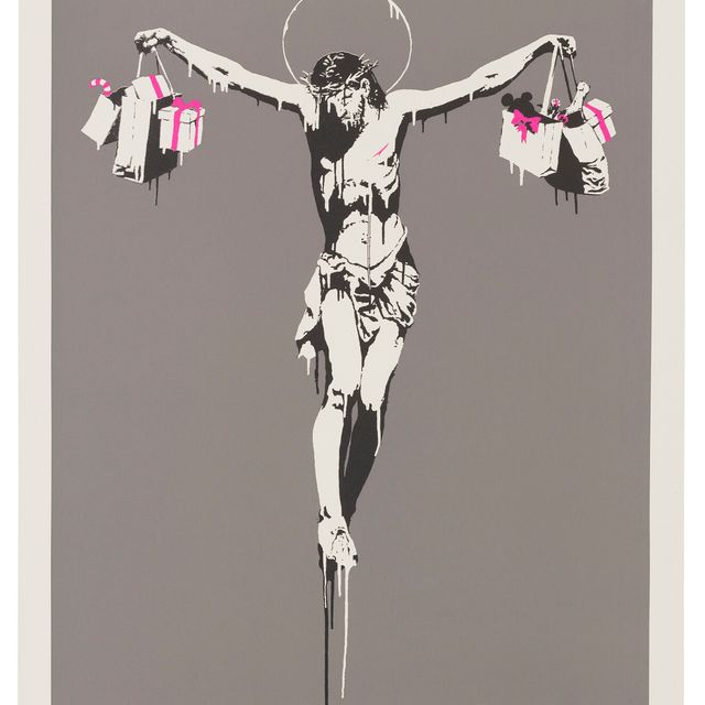 Banksy — Христос с покупками