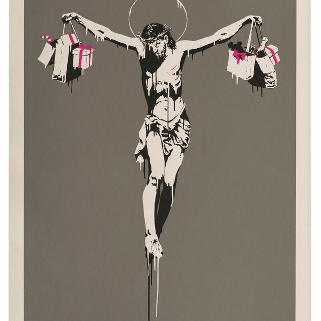Banksy — Христос с покупками