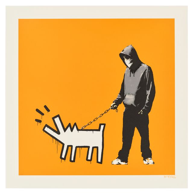 Banksy — Выбери свое оружие (Светло-оранжевое)