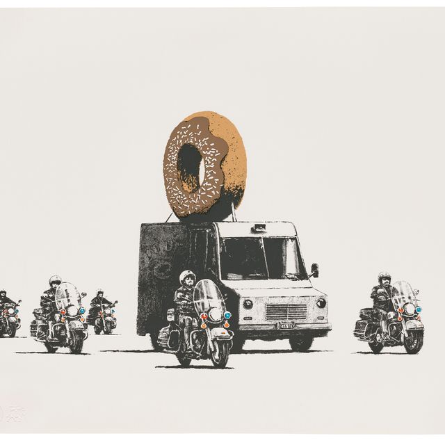 Banksy — Пончики (шоколадные)