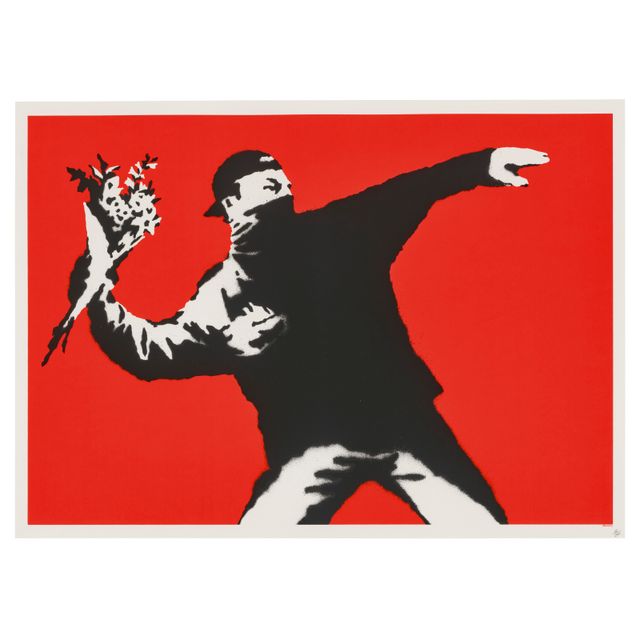 Banksy — Любовь витает в воздухе