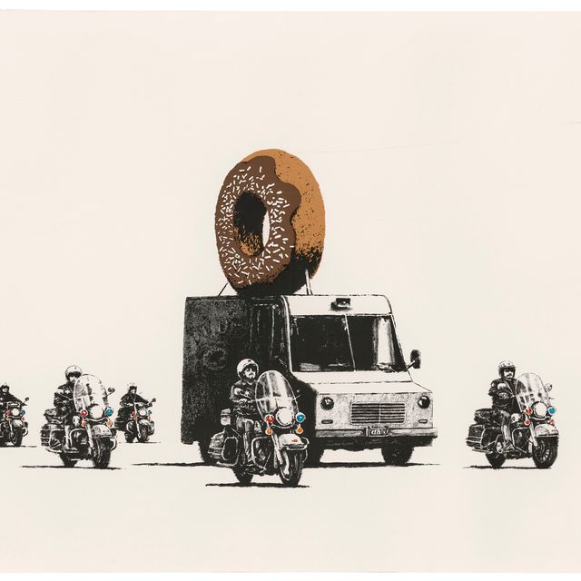 Banksy — Пончики (шоколадные)