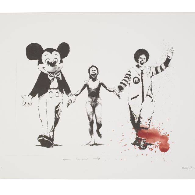 Banksy — Напалм (Не могу побороть это Чувство), и в самый Темный Час Может Появиться Свет.