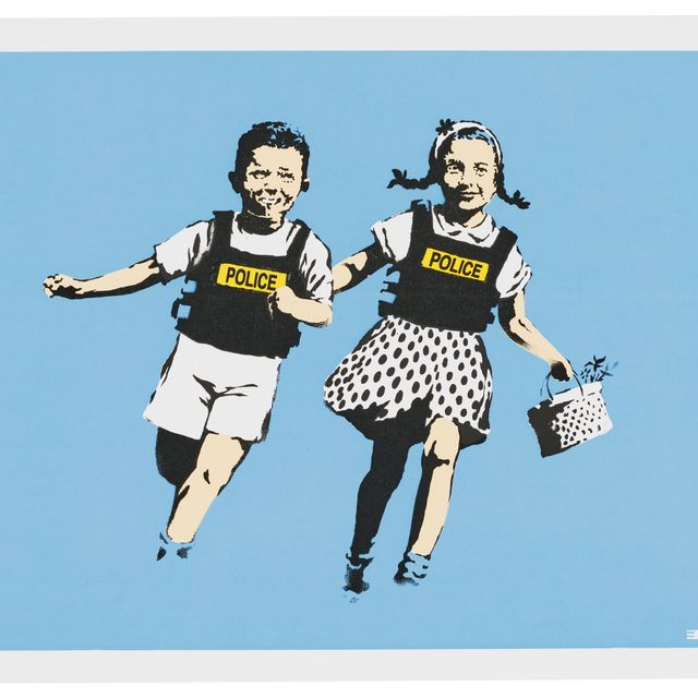 Banksy — Джек и Джилл (Дети-полицейские)