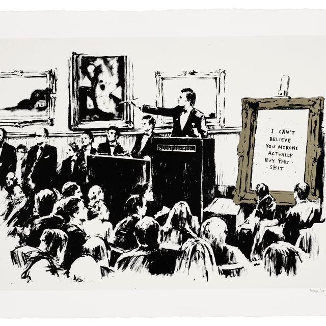 Banksy — Придурки (Лос-Анджелесское издание)