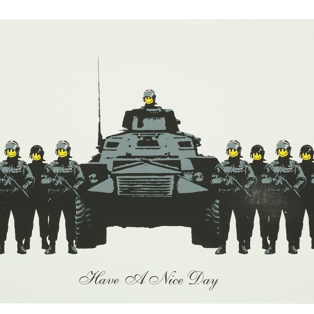 Banksy — хорошего дня