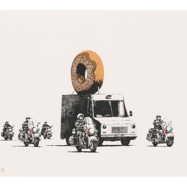 Banksy — Пончики (шоколадные)