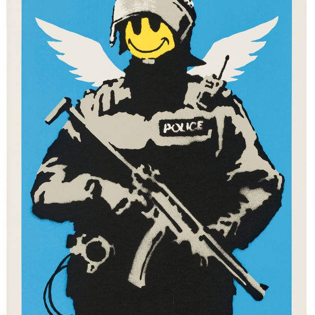 Banksy — Летающая медь