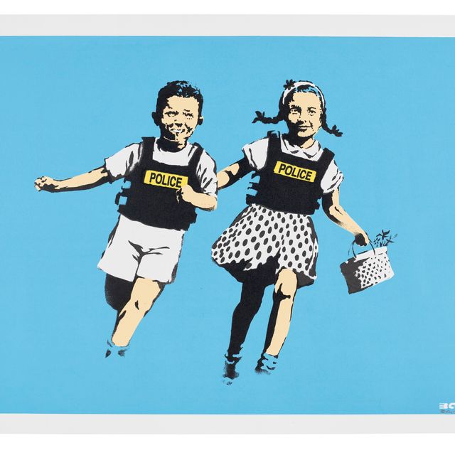 Banksy — Джек и Джилл (Дети-полицейские)
