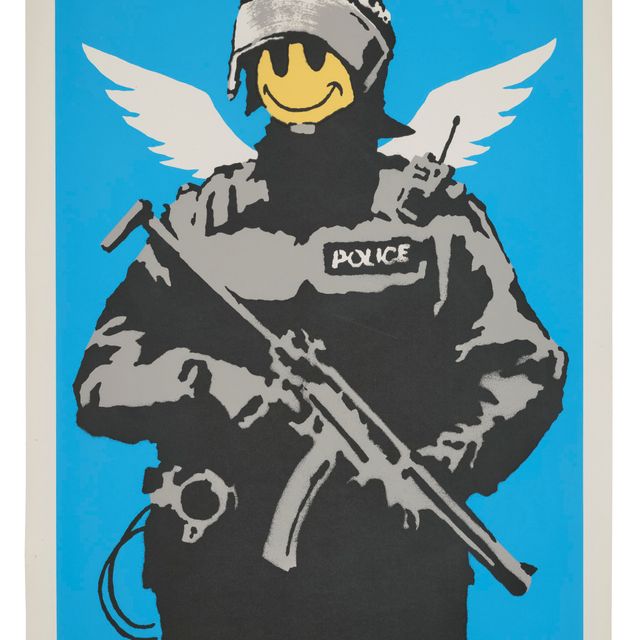Banksy — Летающая медь