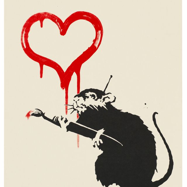 Banksy — Любовная крыса