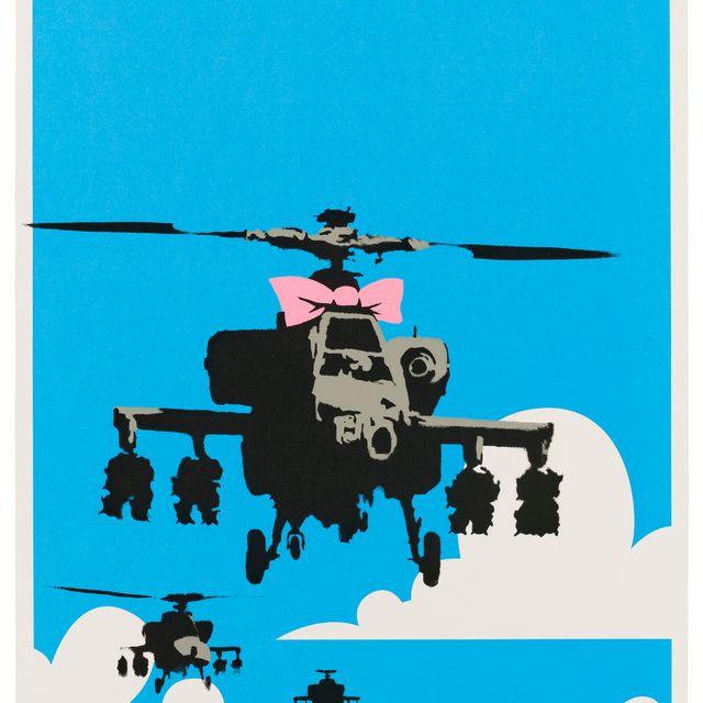 Banksy — Счастливый вертолет