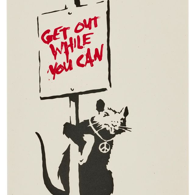 Banksy — Убирайся, пока можешь