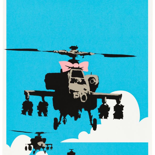 Banksy — Счастливый вертолет