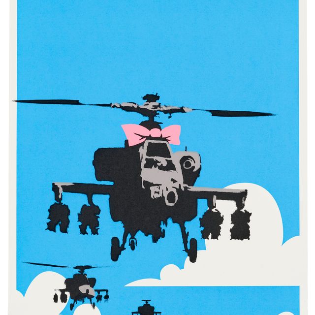 Banksy — Счастливый вертолет