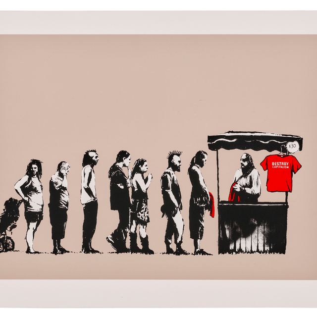Banksy — Фестиваль (Уничтожить капитализм)