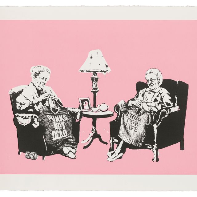 Banksy — Бабушки