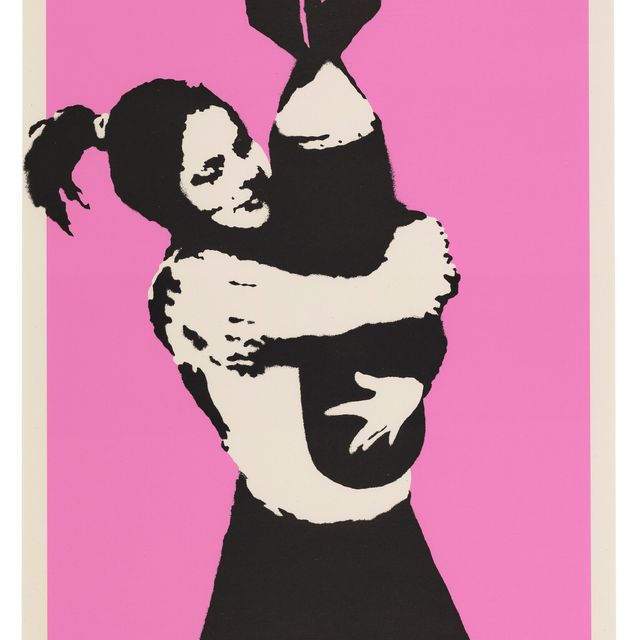Banksy — Бомба-обнимашка (Бомба-любовь)