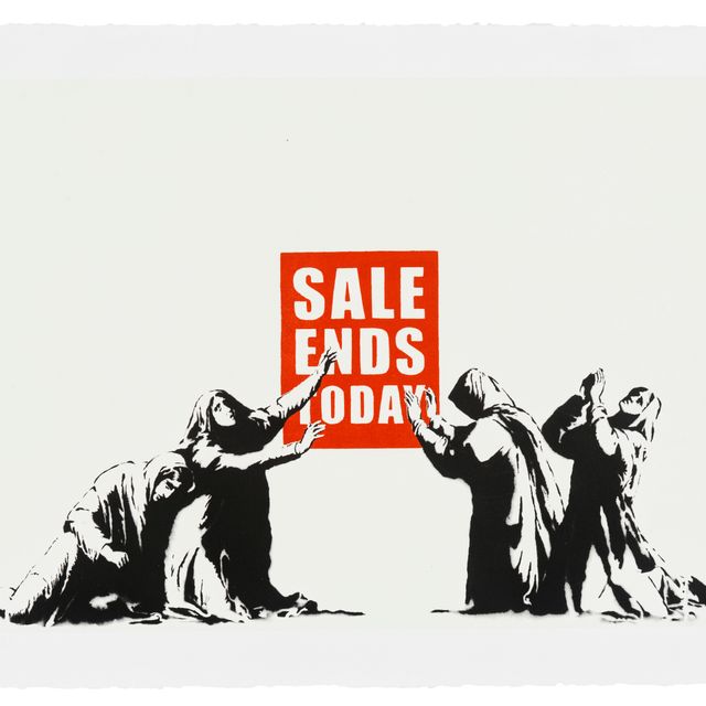 Banksy — Распродажа заканчивается (издание в Лос-Анджелесе)