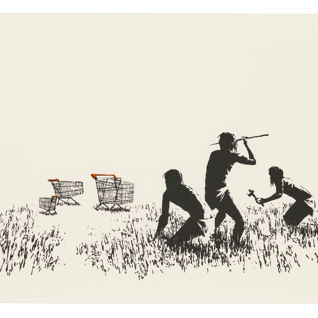 Banksy — Тележки