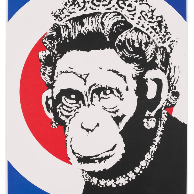 Banksy — Королева обезьян