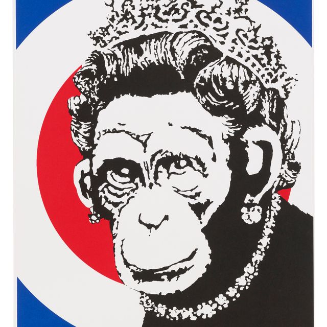 Banksy — Королева обезьян
