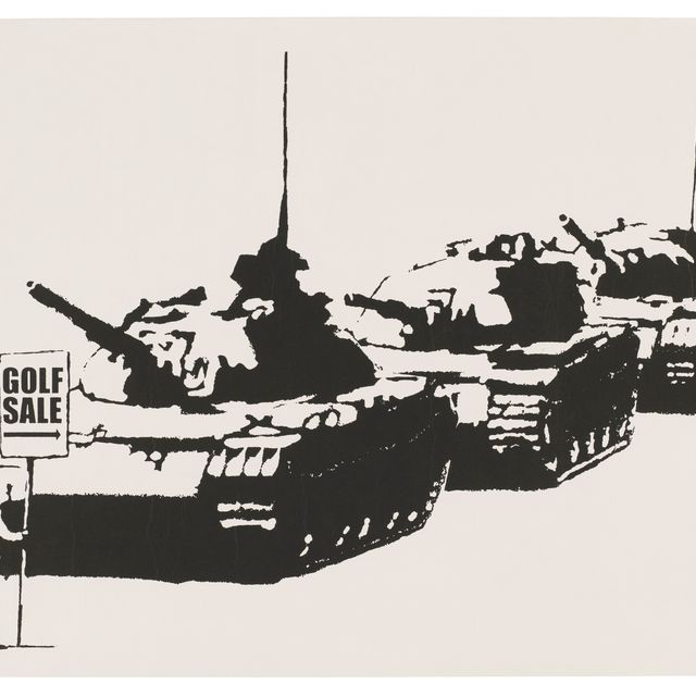 Banksy — Продажа гольфа