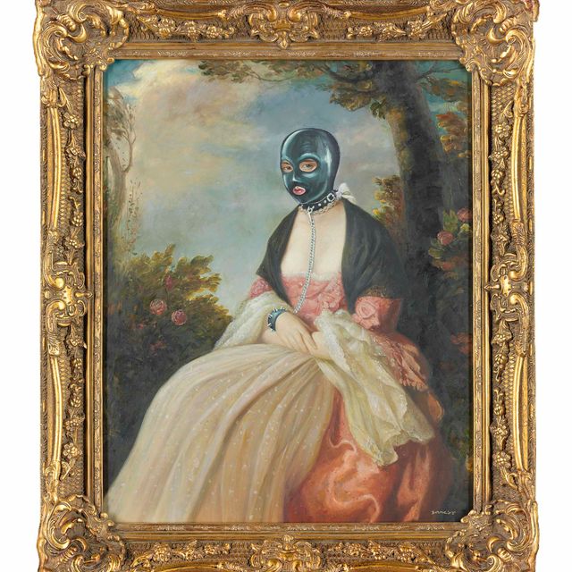 Banksy — Леди-фетишистка