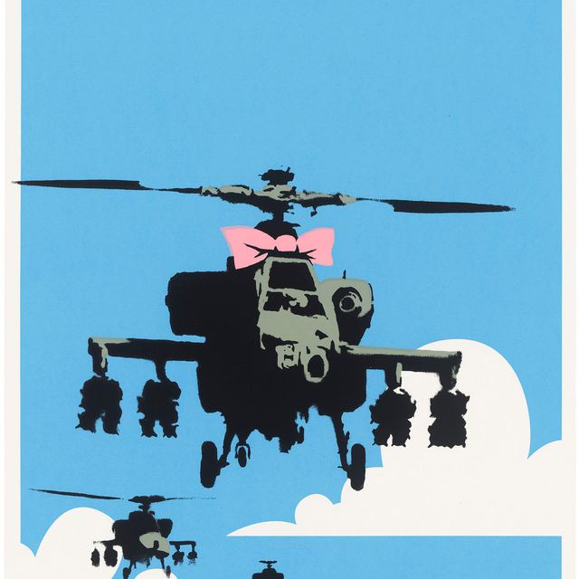 Banksy — Счастливый вертолет