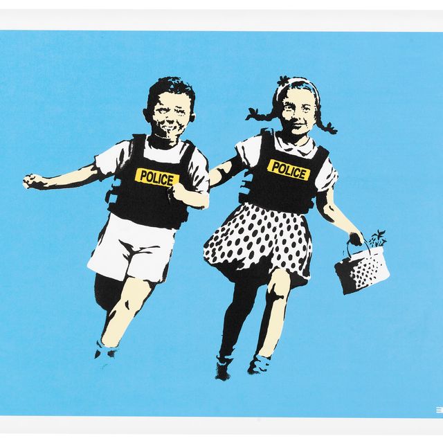 Banksy — Джек и Джилл (Дети-полицейские)