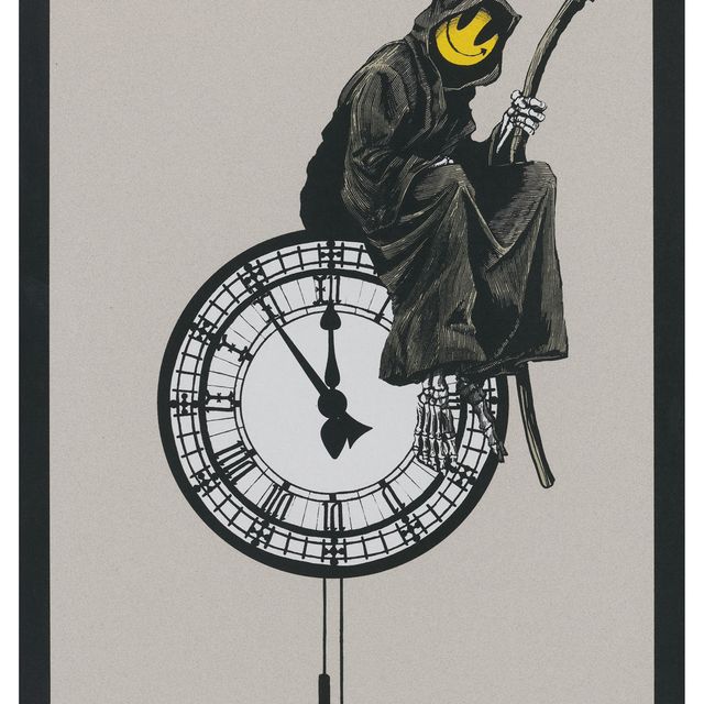 Banksy — Ухмыляющийся Жнец